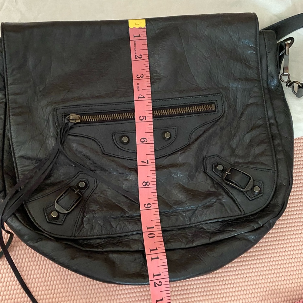 Balenciaga Black Leather Women's Bag - Picture 10 of 11